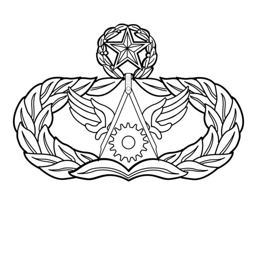 air force civil engineer badge